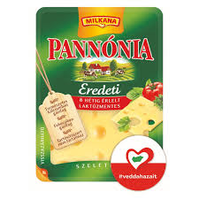 Pannónia Ementáli szeletelt sajt 125 g