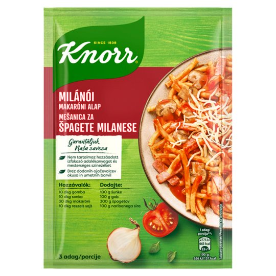 Knorr Milánói Makaróni Alap 60g