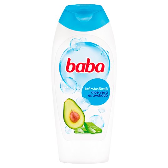 Baba aloe vera és avokádó krémtusfürdő 400ml