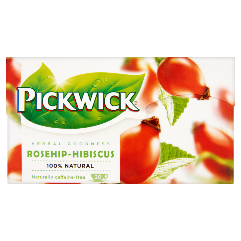 Pickwick Csipkebogyó-Hibiszkusz Tea 20 filter