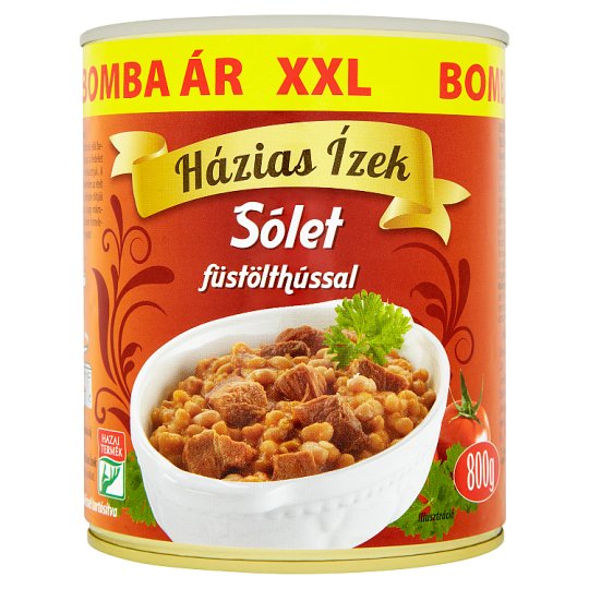 Házias Ízek sólet füstölthússal 800g