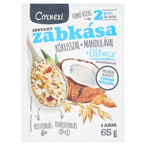 Cornexi Zabkása Kókusz-Mandula 65g