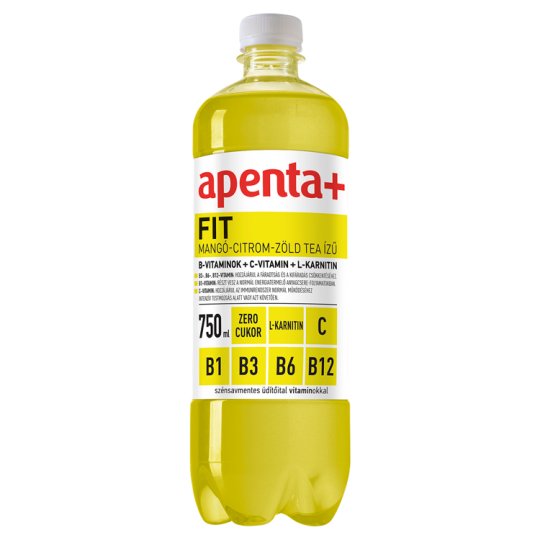 Apenta+ Fit mangó-citrom-zöld tea 750ml