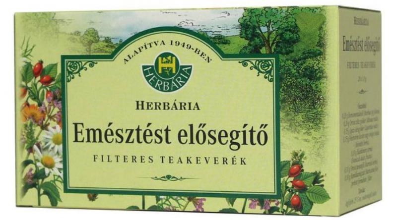 Herbária Emésztést elősegítő filteres teakeverék