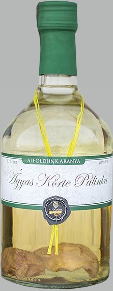 Alföldünk Aranya Ágyas Körtepálinka 40% 0.7l