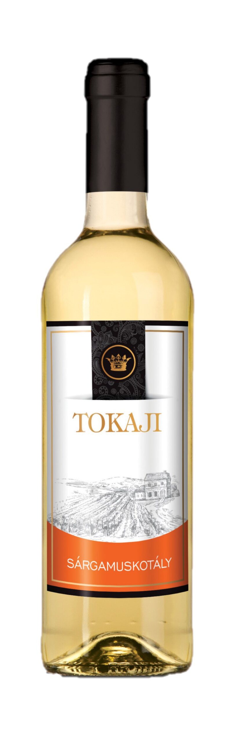 Tokaji Sárgamuskotály 0.75l –félédes fehér bor