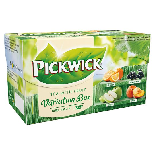 Pickwick Narancs-Feketeribizli-Alma-Őszibarack 20x30g