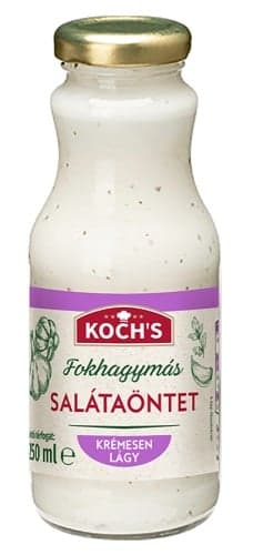 Koch's Kerti party fokhagymás salátaöntet 250ml