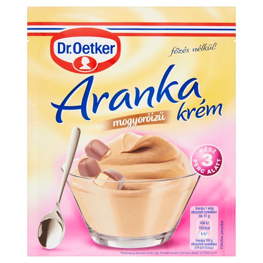 Dr. Oetker Aranka Krém mogyoróízű krémpor 64g