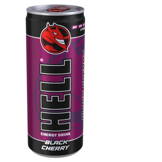 HELL Fekete Cseresznye energiaital 250ml