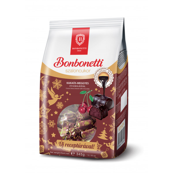 Bonbonetti Kakaós Meggyes Szaloncukor 300g