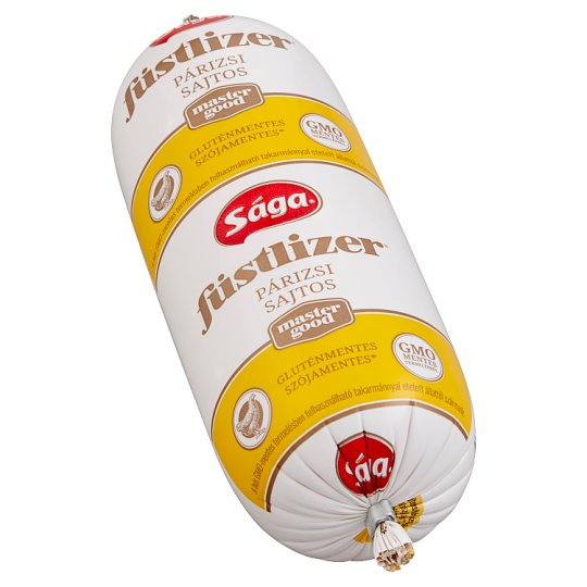 Saga Füstlizer Sajtos Párizsi 400g