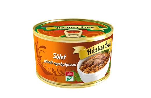 Házias Ízek Sólet Pácolt Marhahússal 400g