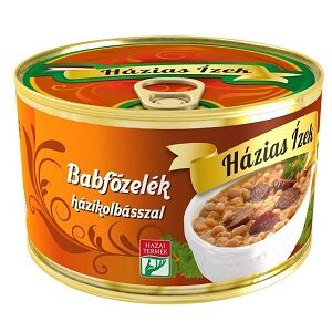 Házias Ízek Babfőzelék Házikolbásszal 400g