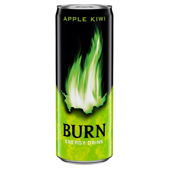 Burn Apple Kiwi 250ml