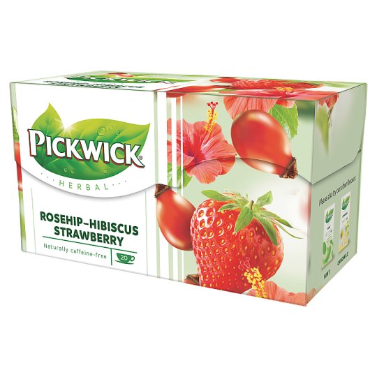 Pickwick Eperízű Csipkebogyó tea hibiszkusszal 20 filter