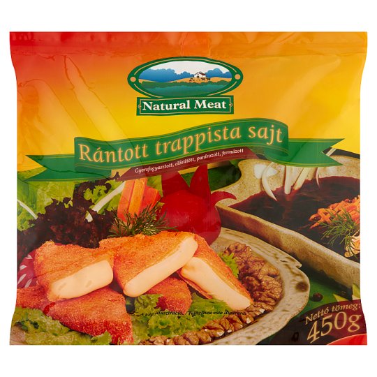 Rántott trappista sajt Natural Meat 450g