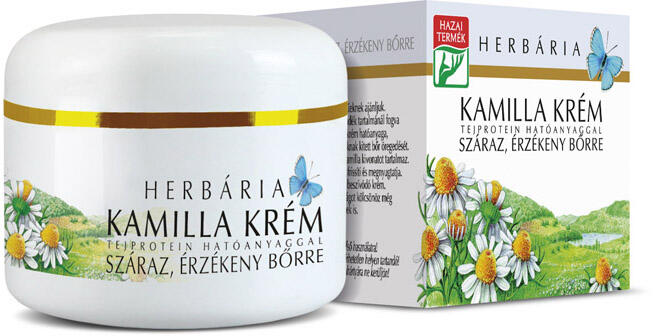 Herbária Kamilla Krém Száraz, Érzékeny Bőrre 50ml