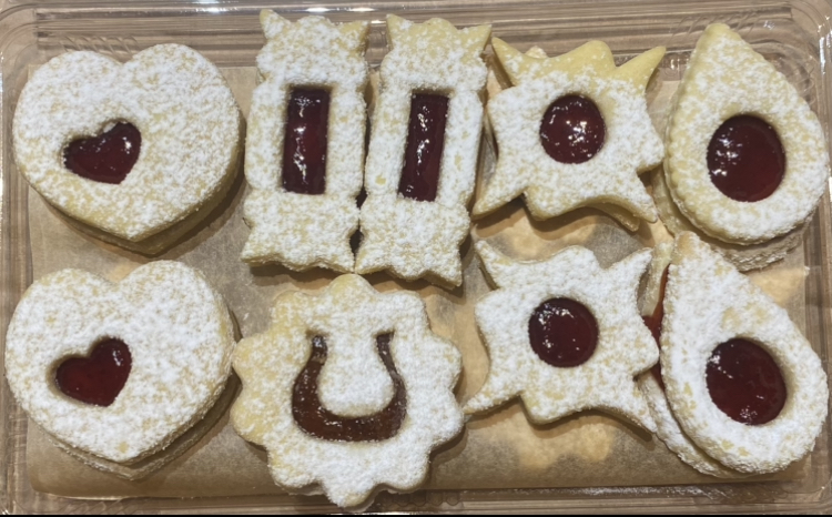 Házi Linzer Eperlekvárral 480g