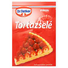 Dr. Oetker Piros Tortazselé 12g