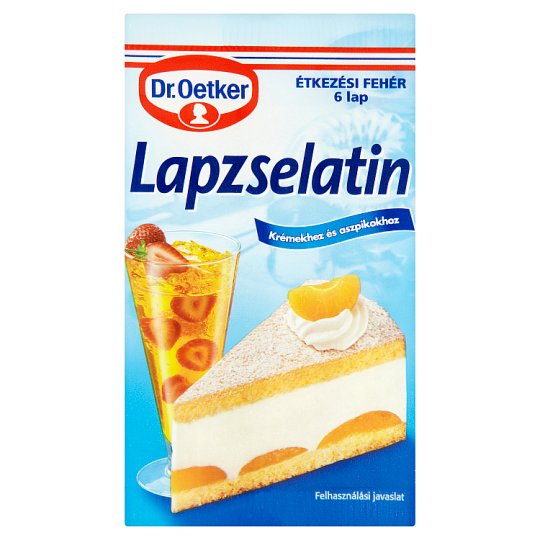 Dr. Oetker Lapzselatin 6lap