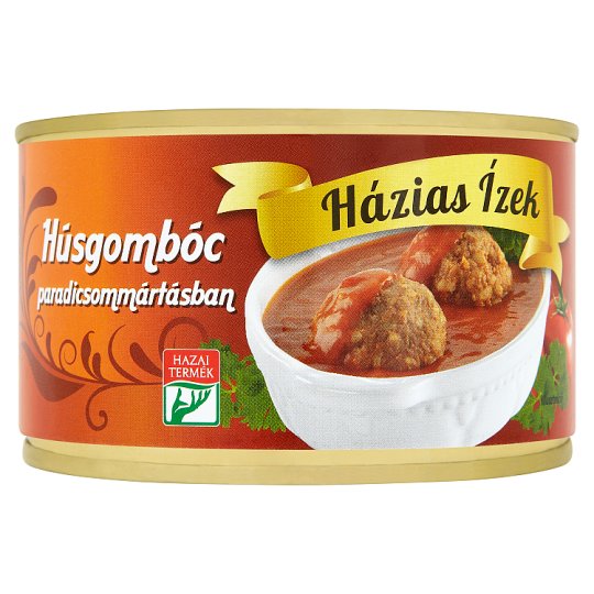 Házias Ízek Húsgombóc Paradicsommártásban 400g