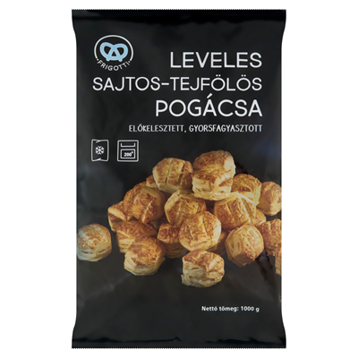 Frigotti Sajtos-tejfölös pogácsa 1000g