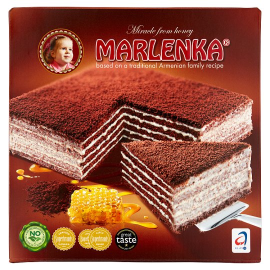 Marlenka Mézes Kakaós Torta 800g