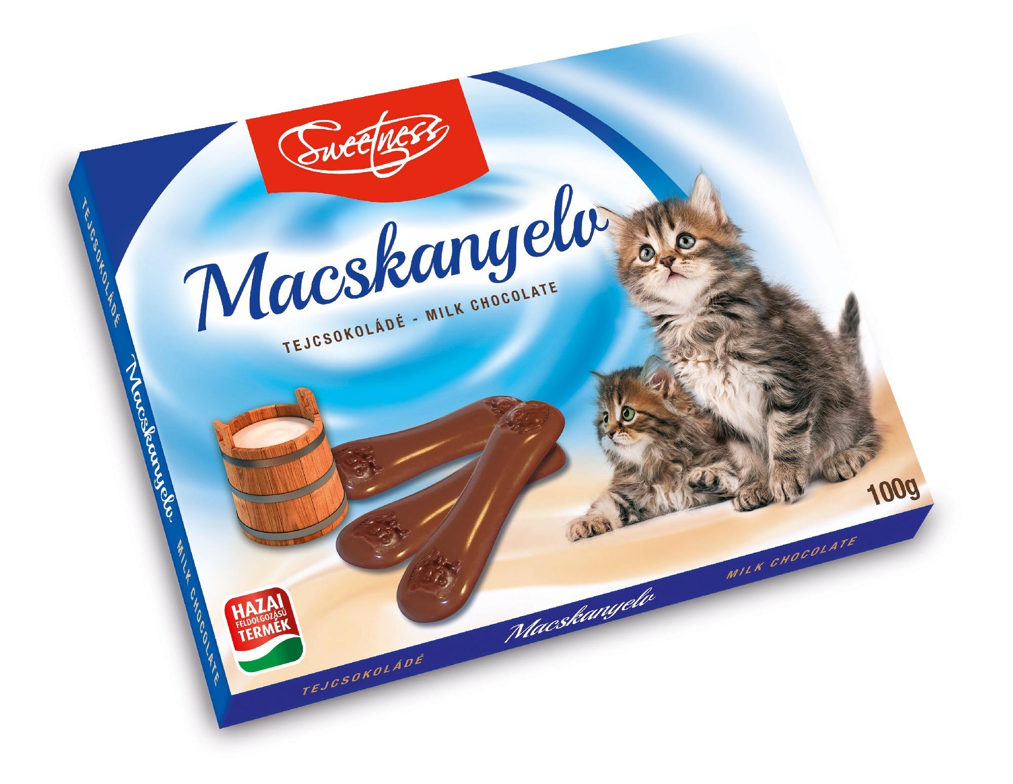 Macskanyelv tejcsoki 100g