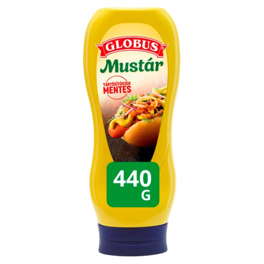 Globus mustár 440g