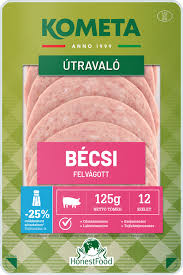 Kometa Útravaló Szeletelt Bécsi Felvágott 12 szelet 125 g