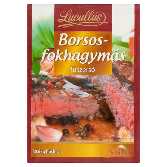 Lucullus borsos-fokhagymás fűszersó 28g