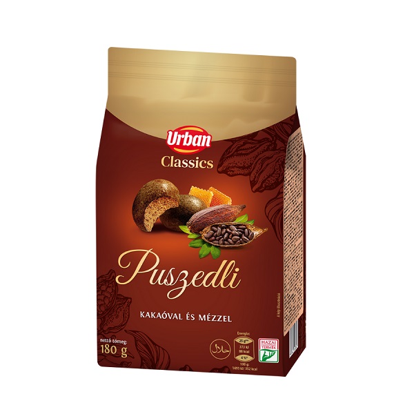 Urbán Kakaós Puszedli 180g