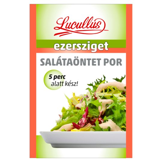 Lucullus Ezersziget Salátaöntet Por 12g