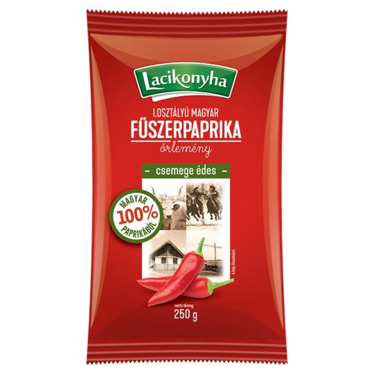 Lacikonyha csemege fűszerpaprika (pirospaprika) 250g