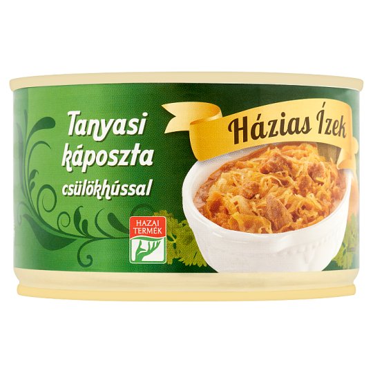 Házias Ízek Tanyasi Káposzta csülökhússal 400g